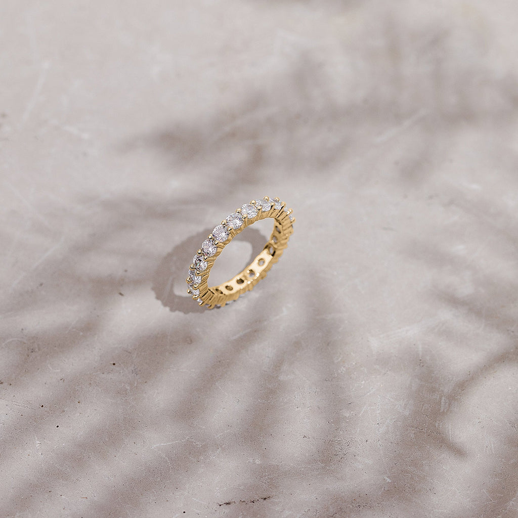 Vermeil Classic Eternity Band