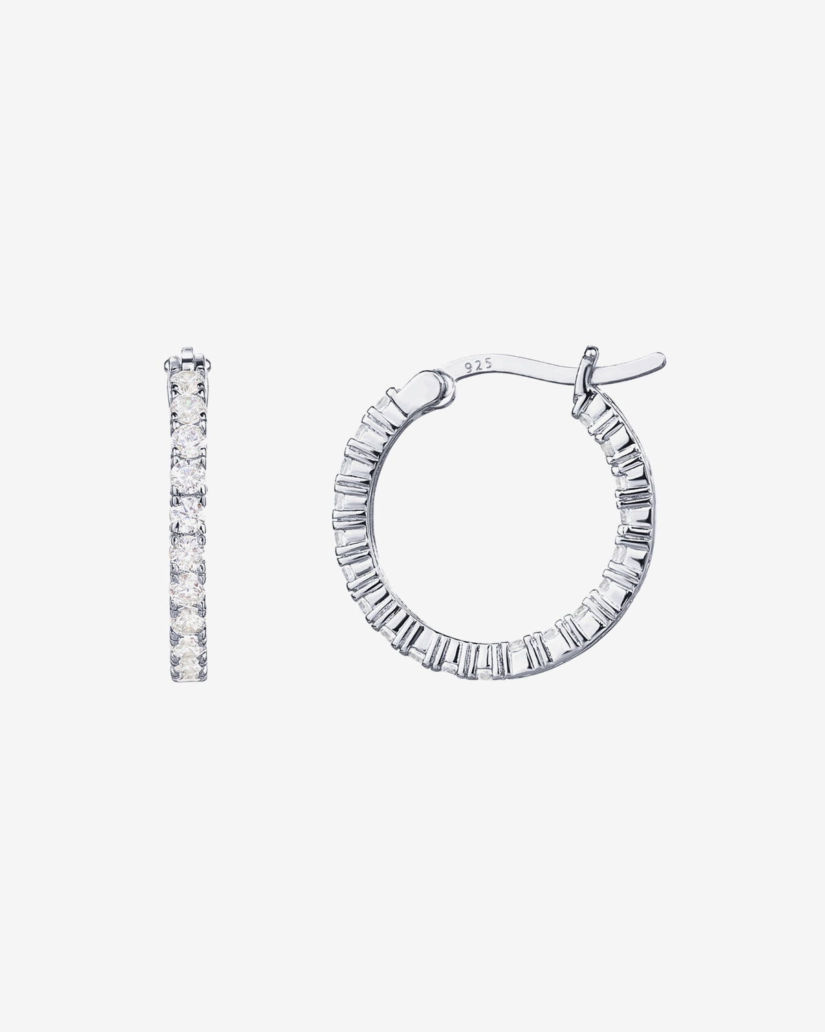 Vermeil Inside-Out Hoops