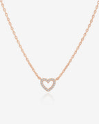 Open Heart Necklace