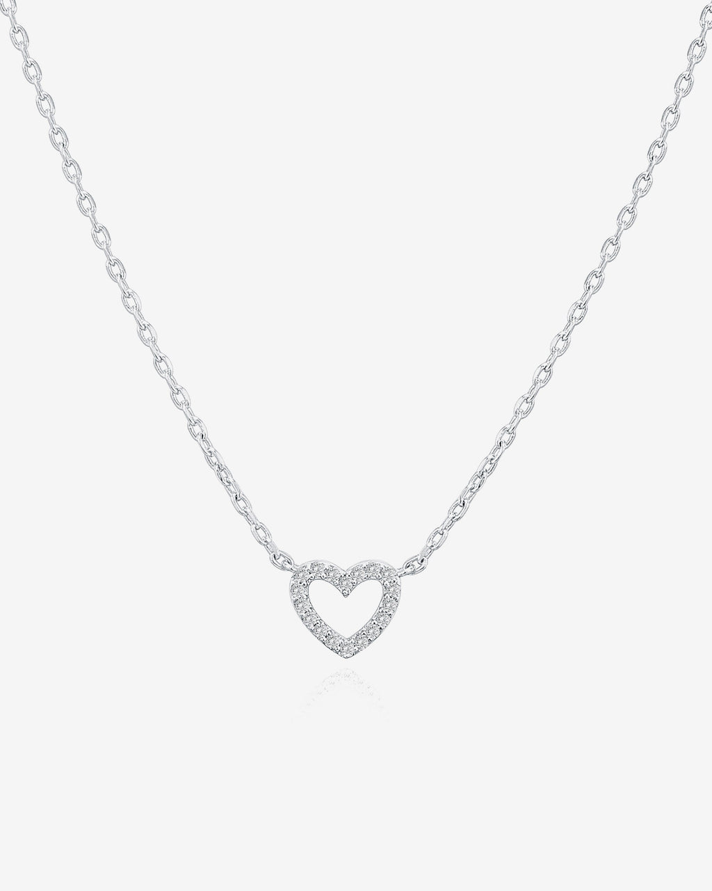 Open Heart Necklace
