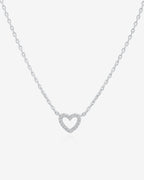 Open Heart Necklace
