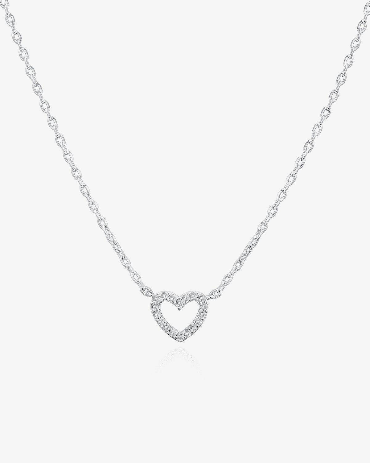 Open Heart Necklace