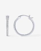 Vermeil Slim Inside-Out Hoops