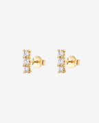 Vermeil Eva Studs