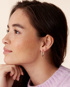 Vermeil Slim Inside-Out Hoops