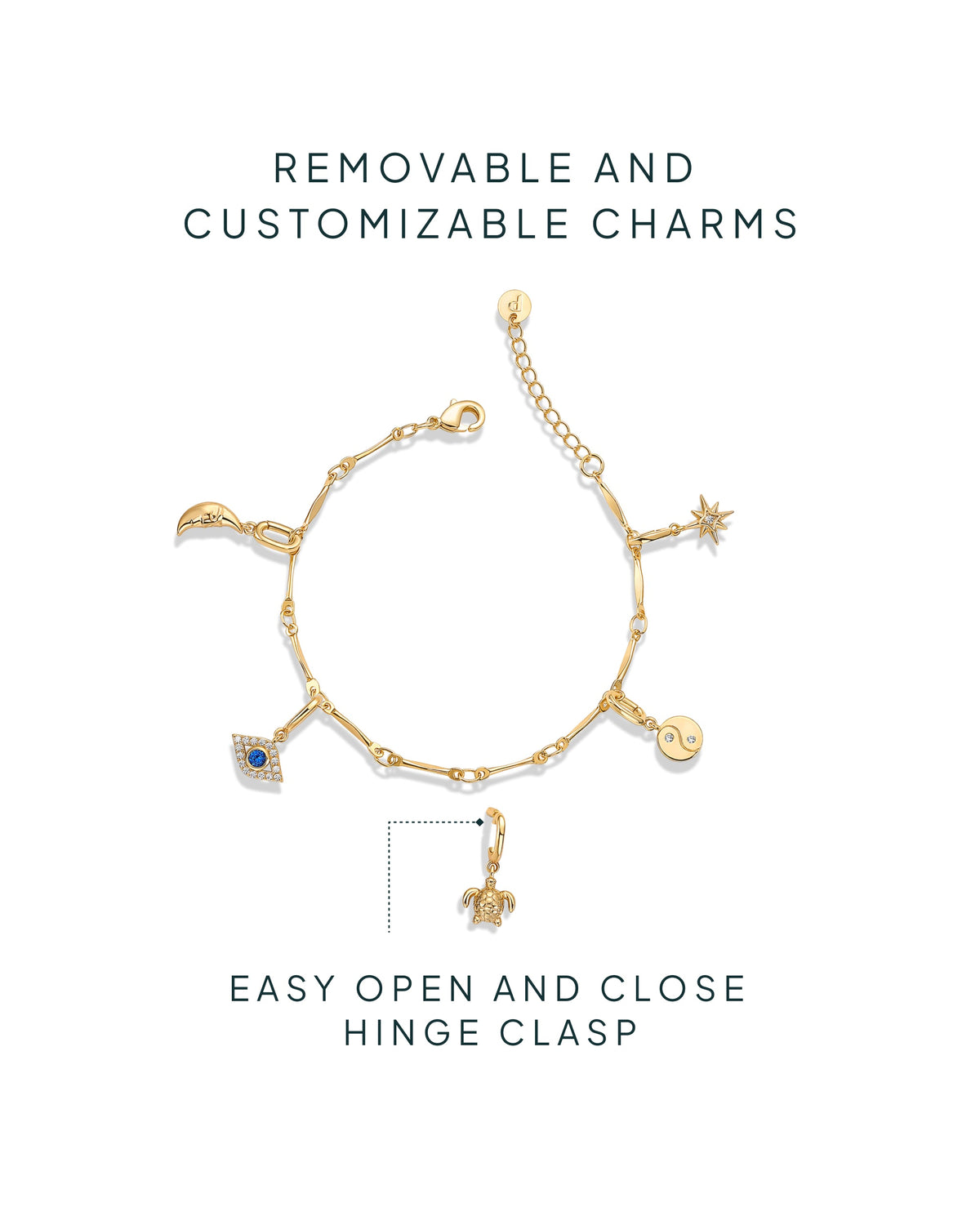 Cosmic Drip Charm Bracelet Set