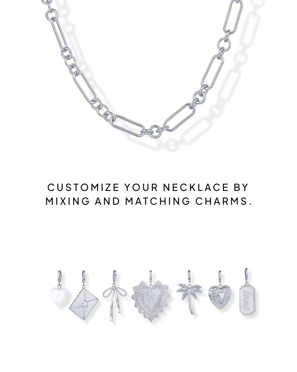 Chunky Charm Necklace