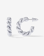 Vermeil Rope Hoops