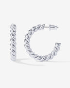 Vermeil Rope Hoops