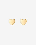 Vermeil Sweetheart Studs
