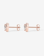 Heart Halo Studs