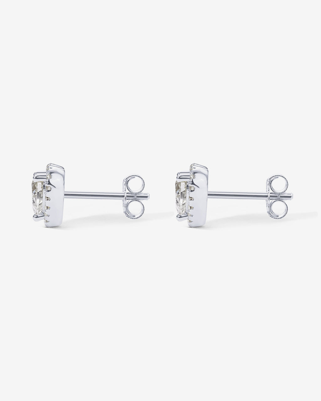 Heart Halo Studs