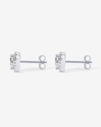 Heart Halo Studs