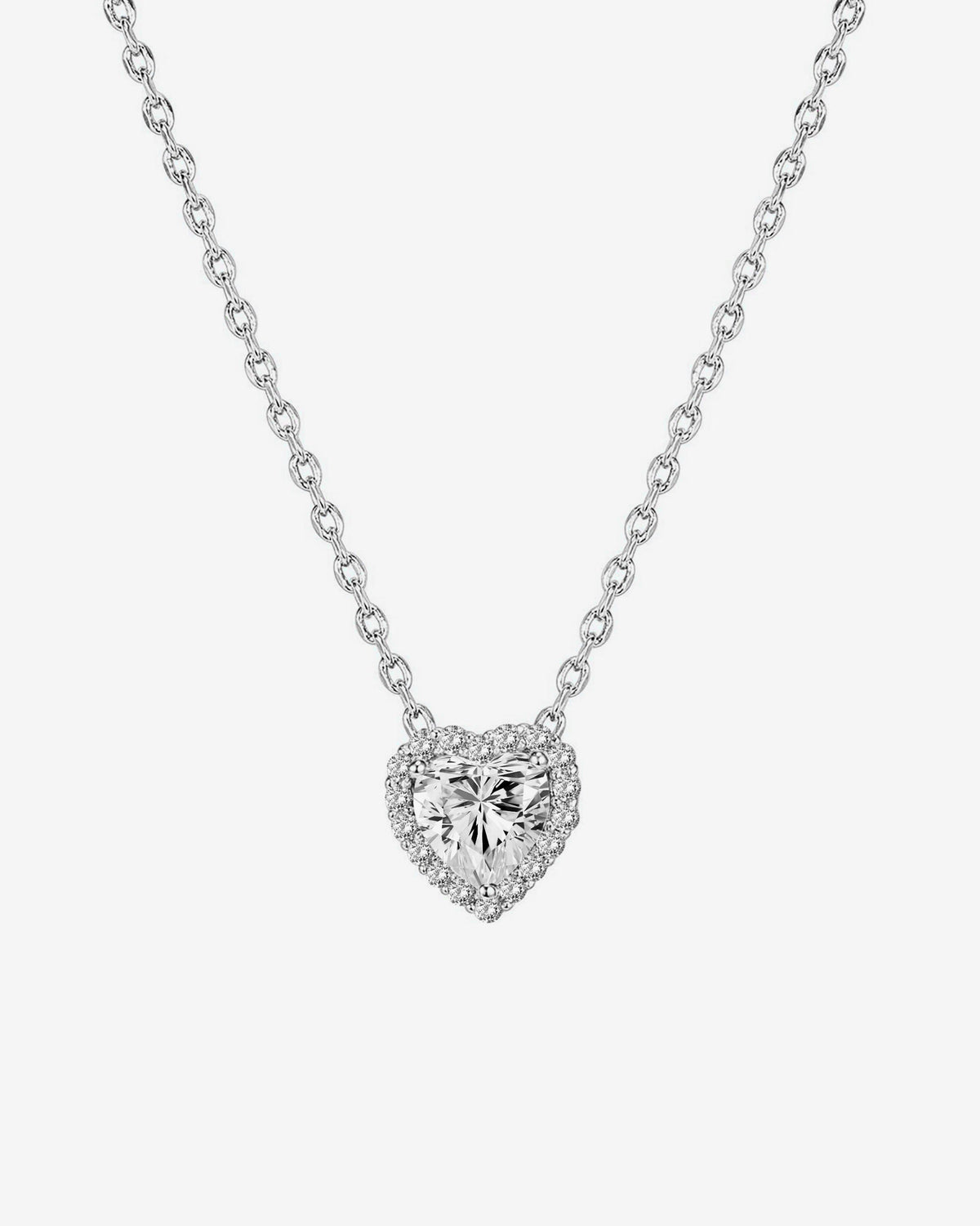 Heart Halo Necklace
