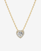 Heart Halo Necklace