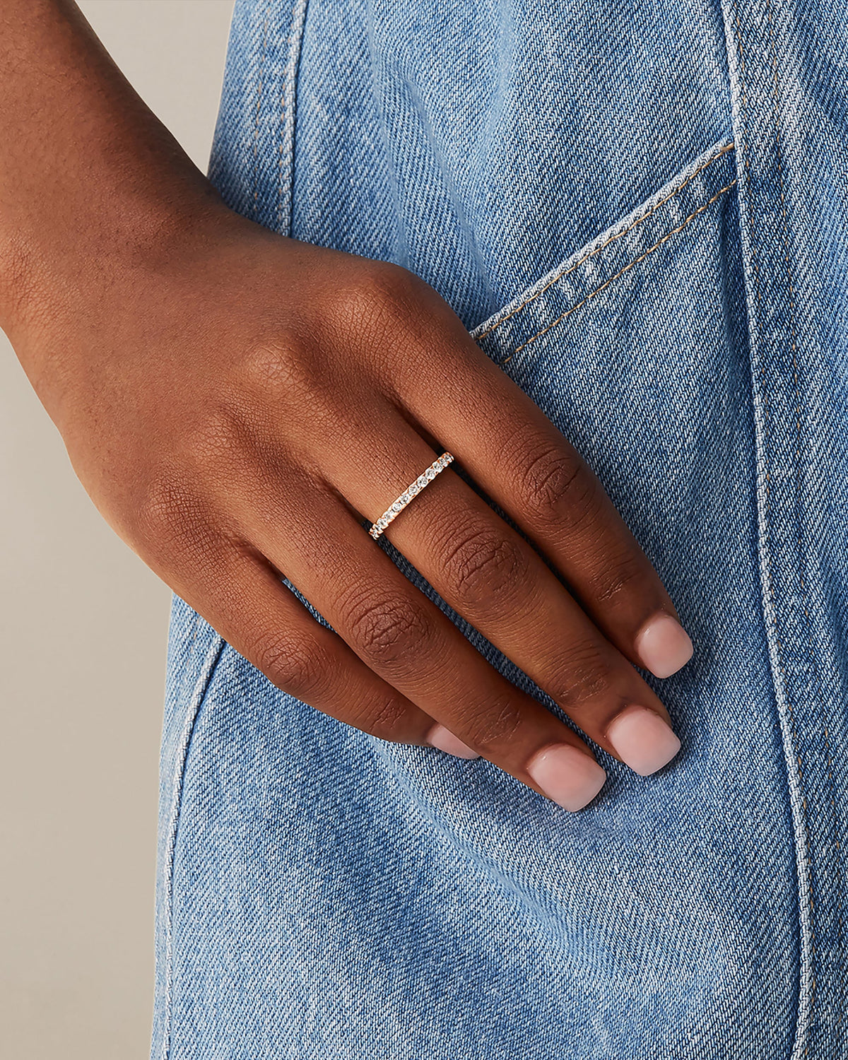 Vermeil Harlow Eternity Band