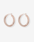 Oval Chunky Hoops