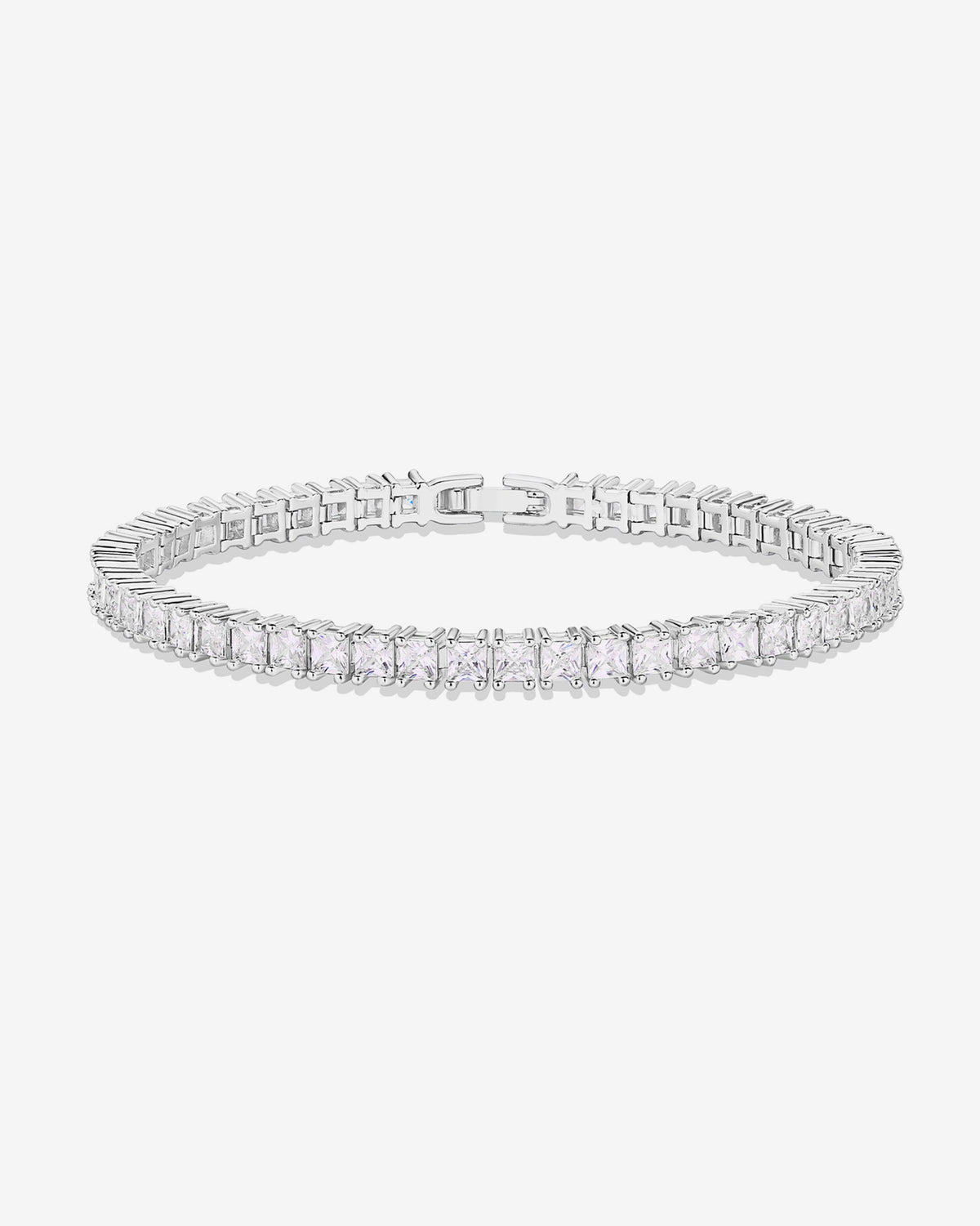 Princess Cut Tennis Bracelet