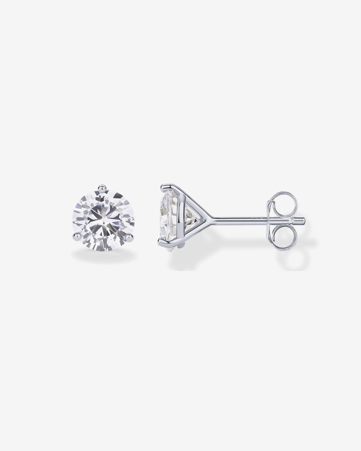 Three Prong Round Studs
