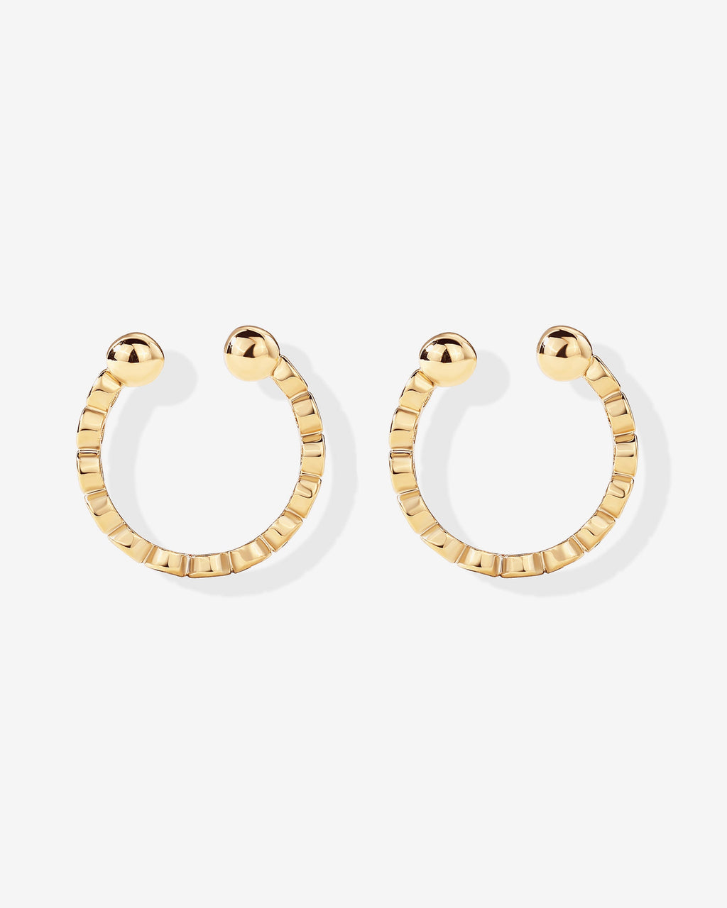 Bezel Ear Cuffs