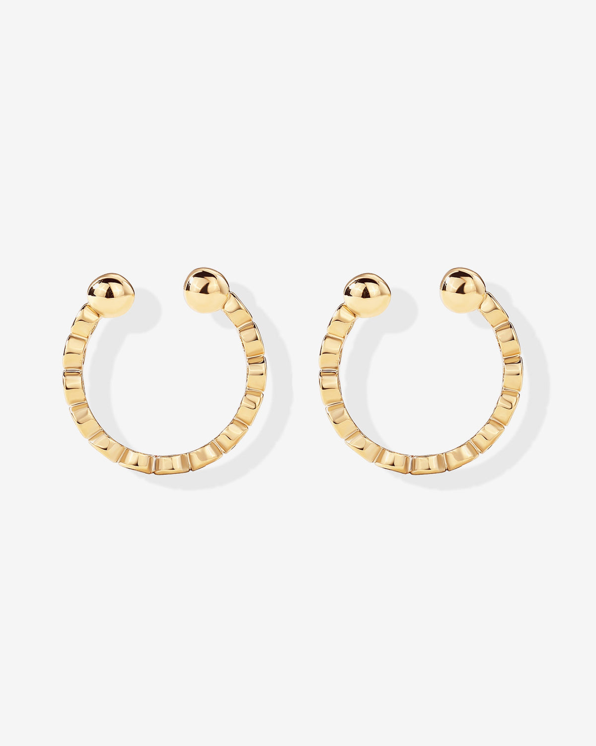 Bezel Ear Cuffs