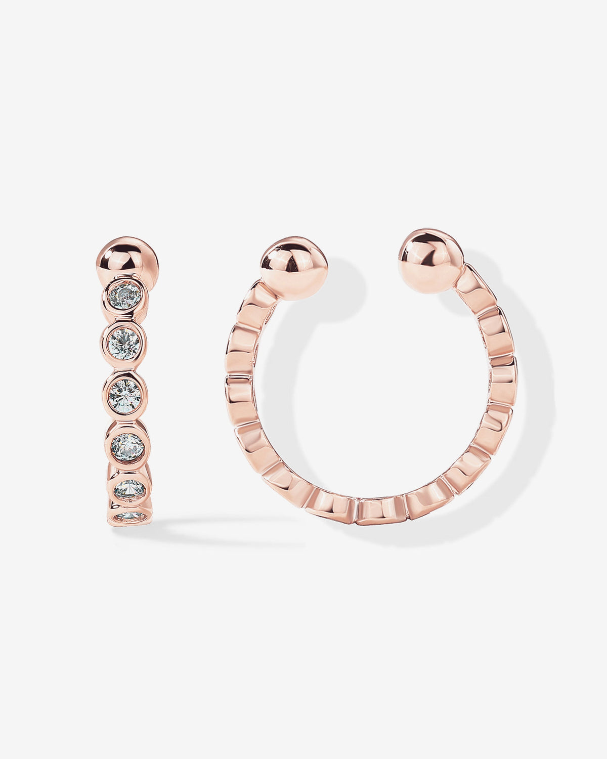 Bezel Ear Cuffs