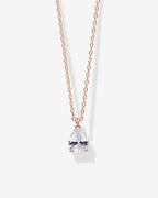 Dainty Pear Pendant Necklace