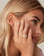 Oval Eternity Band Ring