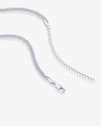 Small Curb Chain Adjustable Necklace
