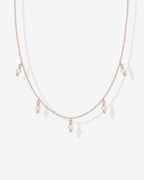 Shell Pearl Chain Necklace
