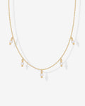 Shell Pearl Chain Necklace