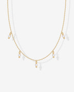 Shell Pearl Chain Necklace