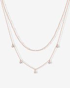 Cubic Zirconia Chain Necklace