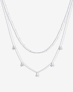 Cubic Zirconia Chain Necklace