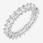 Princess Cut Eternity Band