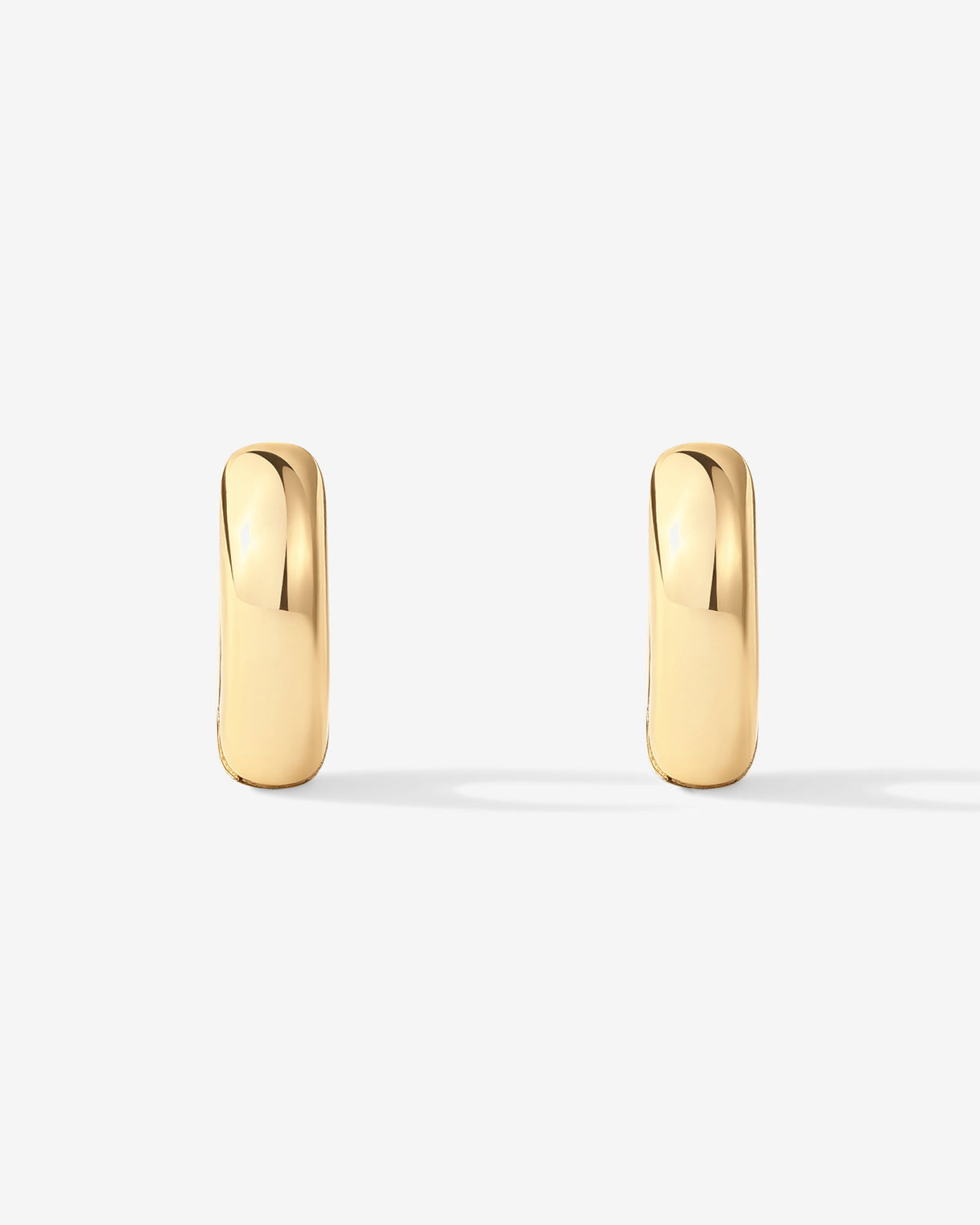 Vermeil Ultra Thick Huggies