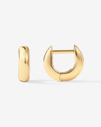 Vermeil Ultra Thick Huggies