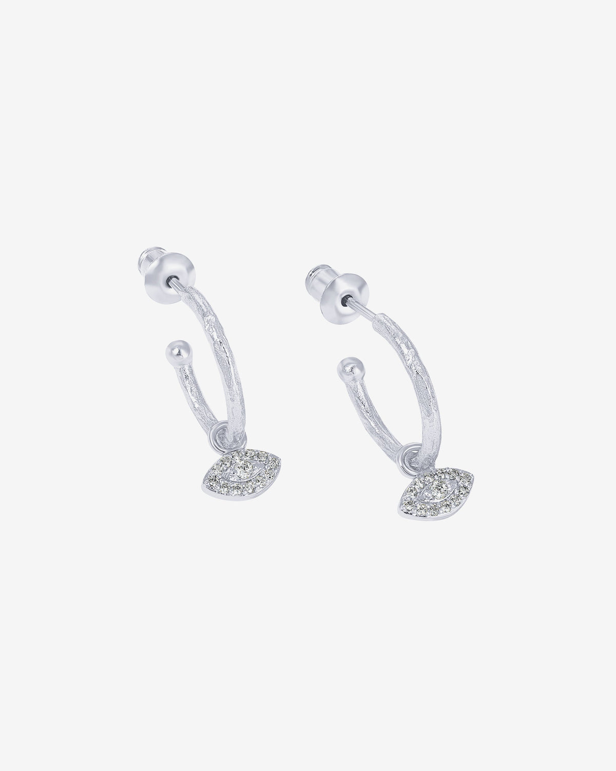 Evil Eye Hoops