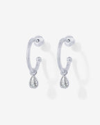 Drop Pear Hoop