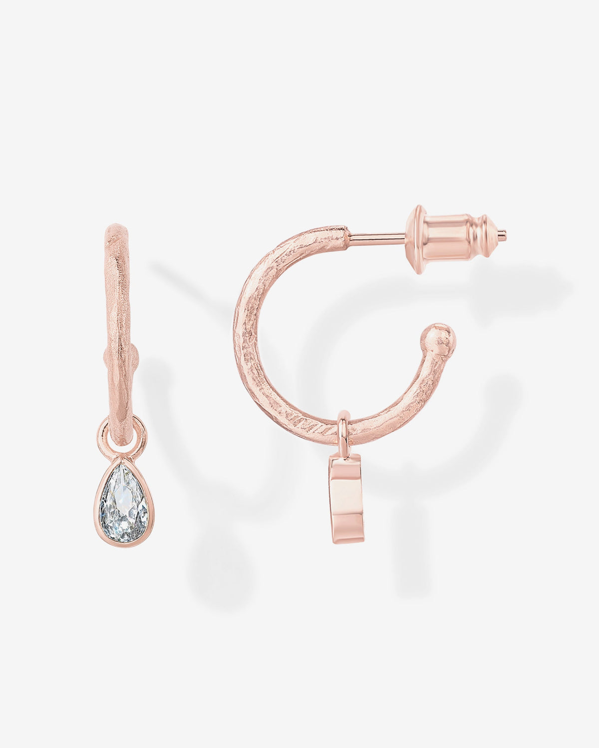 Drop Pear Hoop