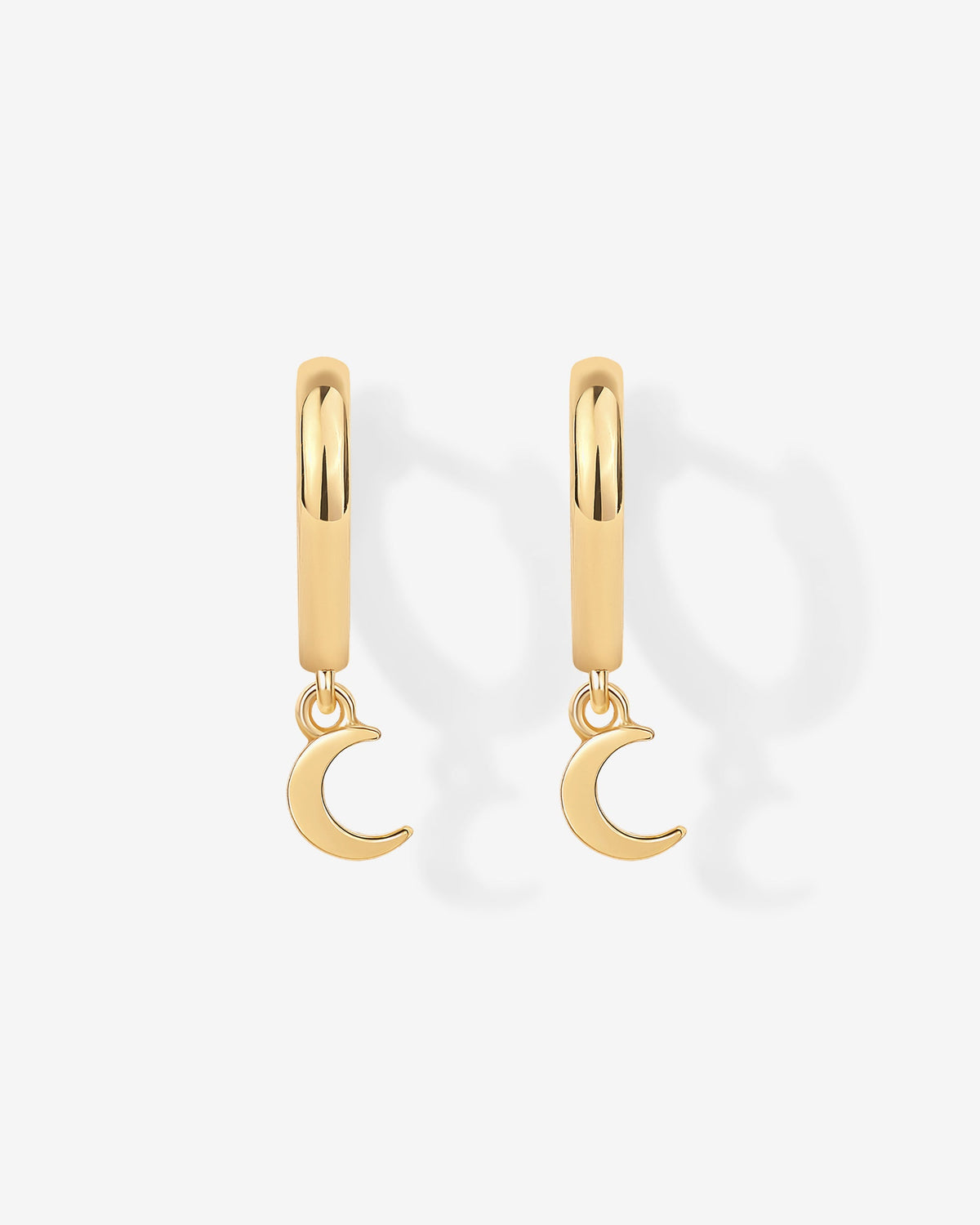 Vermeil Drop Moon Huggies