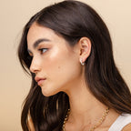 Charlotte Freshwater Pearl Hoops