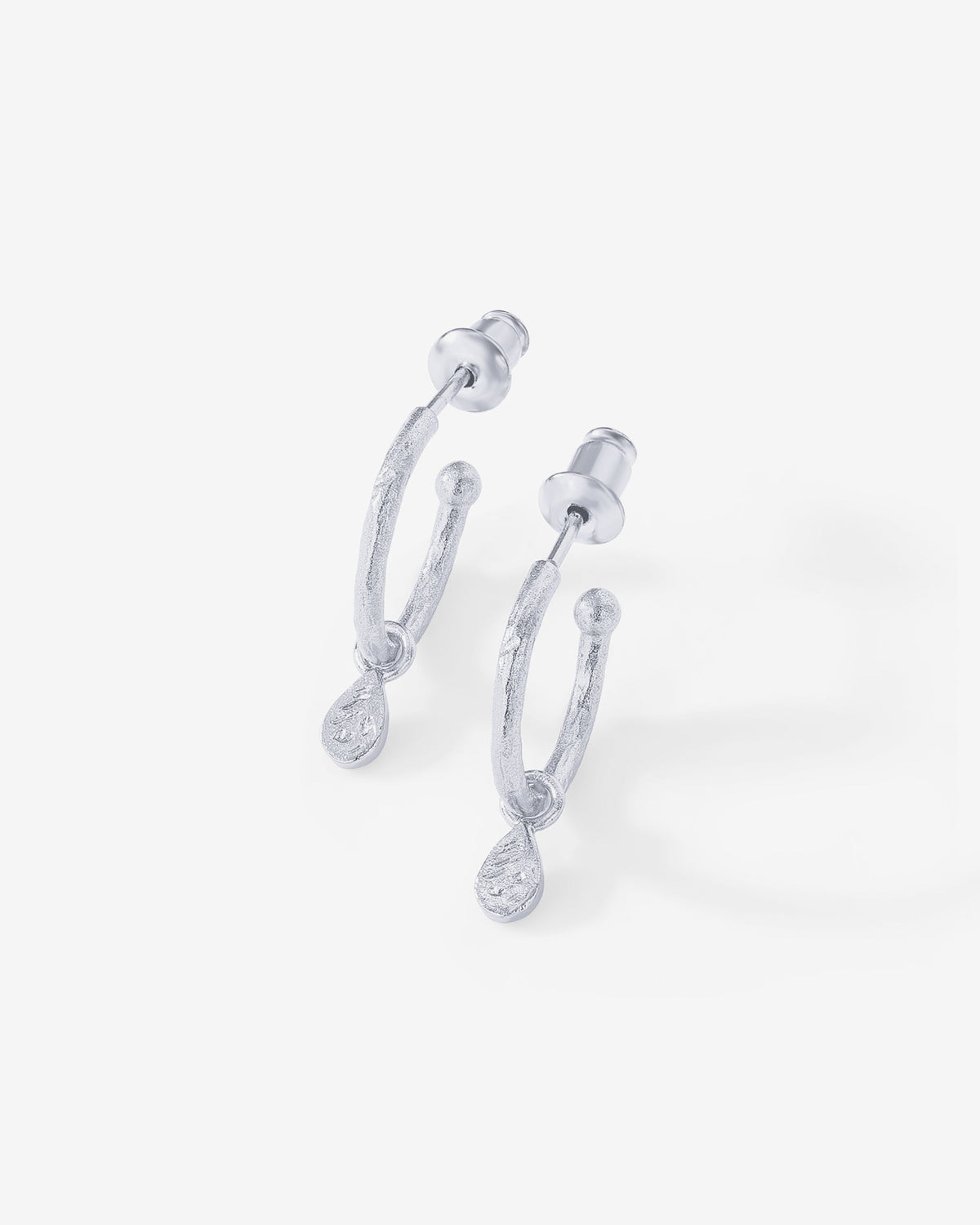 Drop Hammered Hoops