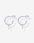Drop Hammered Hoops