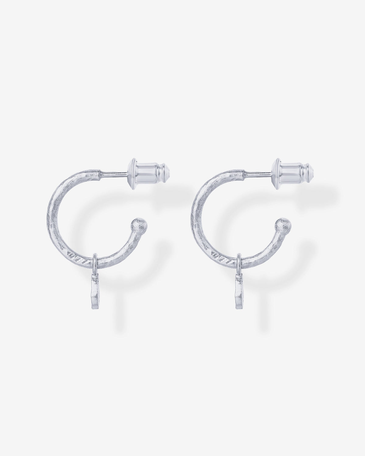 Drop Hammered Hoops