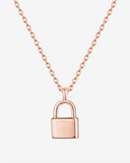 Lock Pendant Necklace