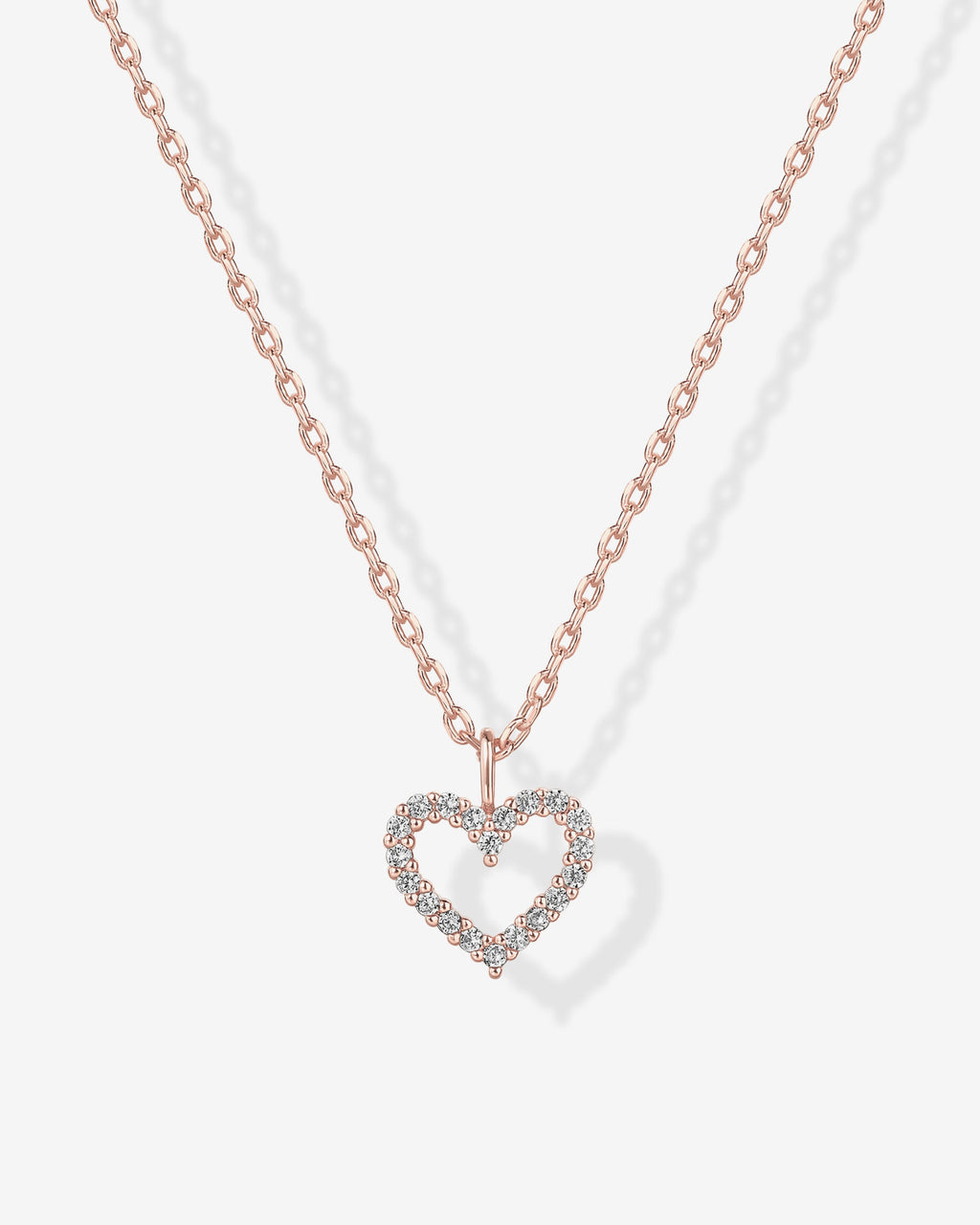 Open Heart Necklace
