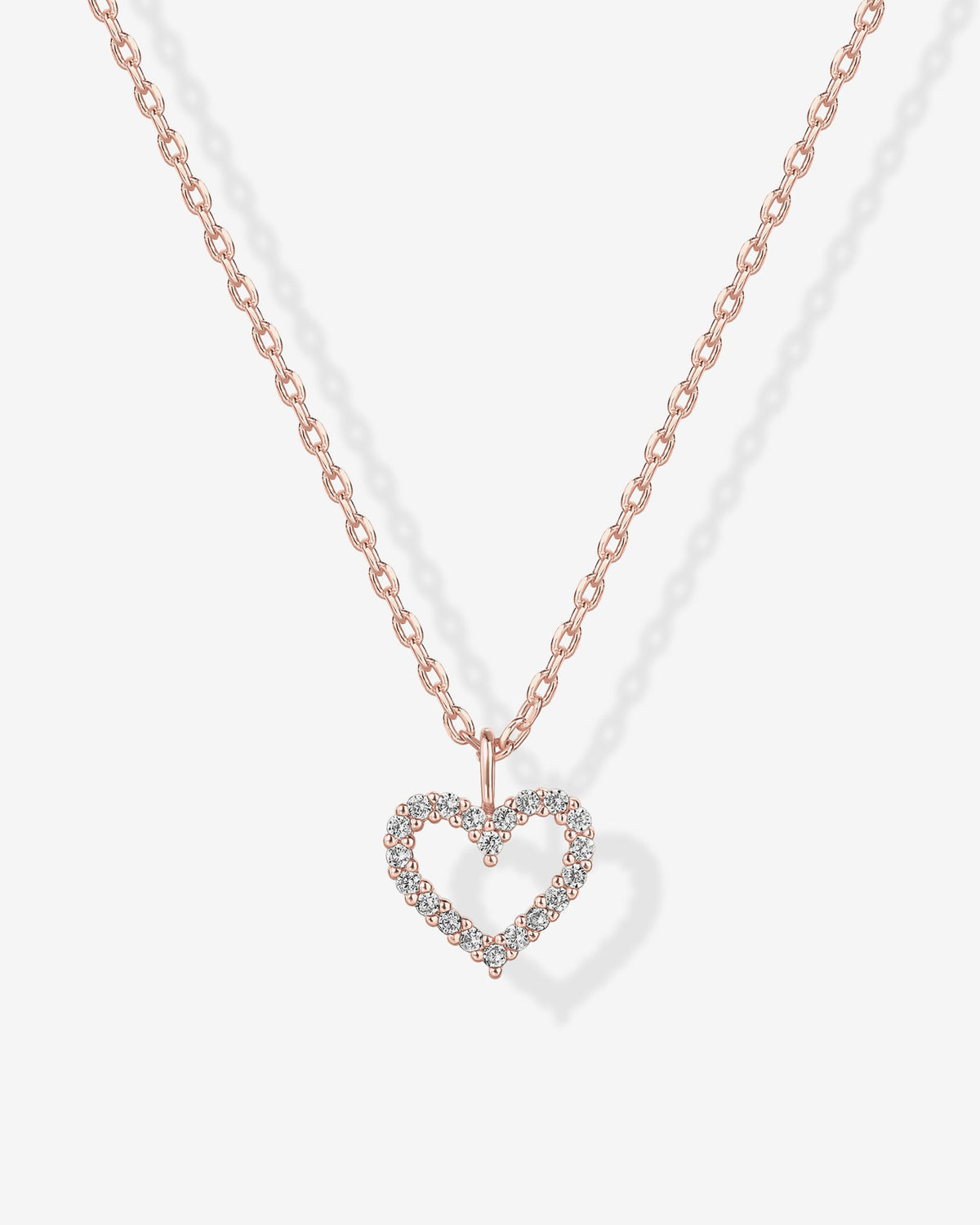 Open Heart Necklace