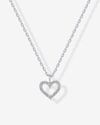 Open Heart Necklace