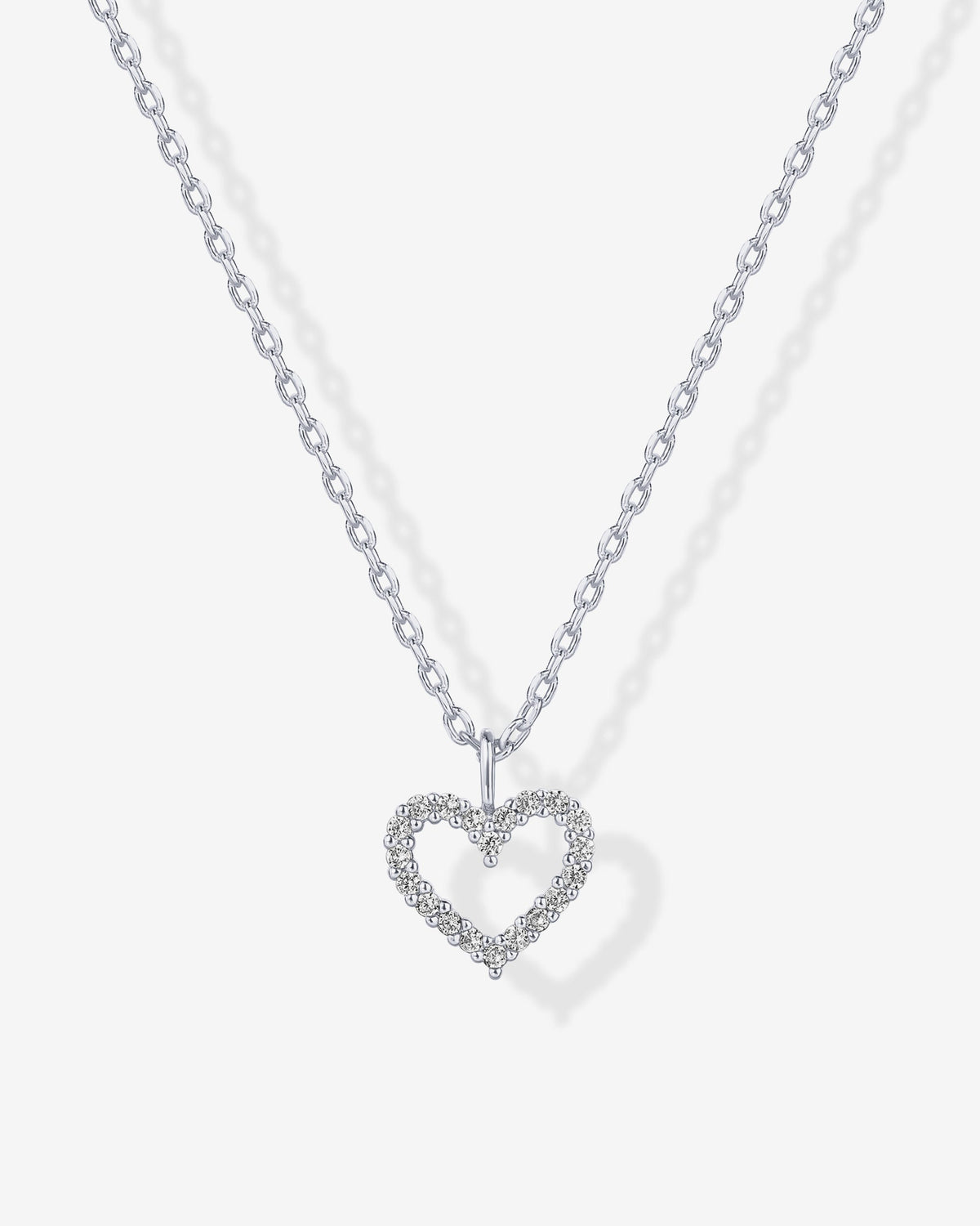 Open Heart Necklace